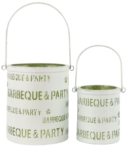 2812 LATERNEN BARBEQUE S/2